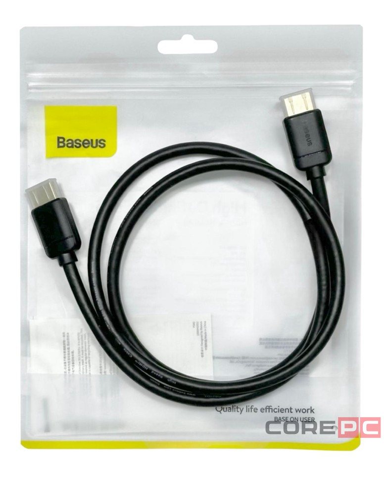 Кабель Baseus High Definition HDMI на HDMI 1м CAKGQ-A01