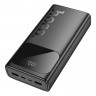Powerbank Hoco J144A 30000mAh 2USB/1C с дисплеем черный