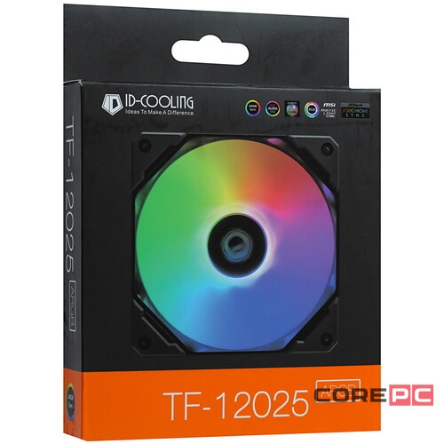 Вентилятор для корпуса ID-COOLING TF-12025-ARGB