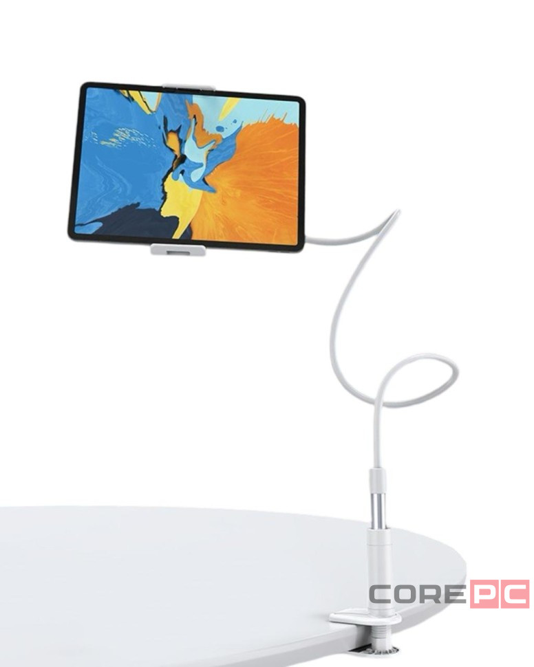 Держатель для телефона на стол Hoco PH24 4"-10.5" белый