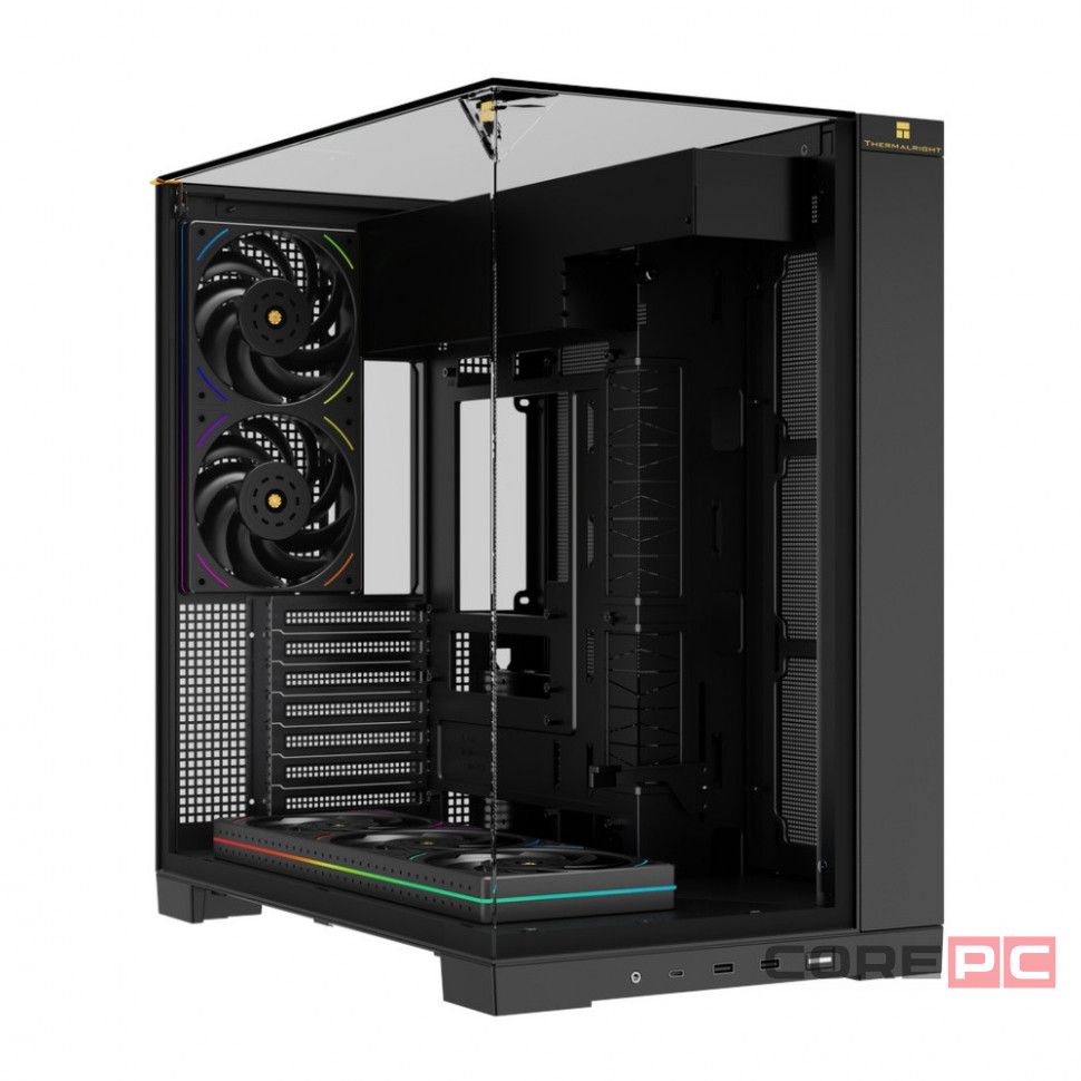 Компьютерный корпус Thermalright TR-A70 FanUB TG Black (TRA70FUBB)