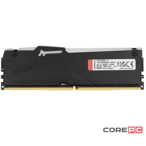 Оперативная память 32 Gb 5200 MHz Kingston FURY Beast RGB EXPO Black (KF552C36BBEA-32)
