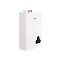 Водонагреватель газовый проточный MIZUDO PERL ULTRA ВПГ 4-14Т ТУРБО (28 кВт, 14 л/мин) труба в компл