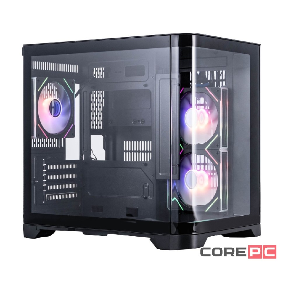 Компьютерный корпус 1STPLAYER UVIEW UV5 ARGB Black (UV5-BK-2FC7R-1FC7)