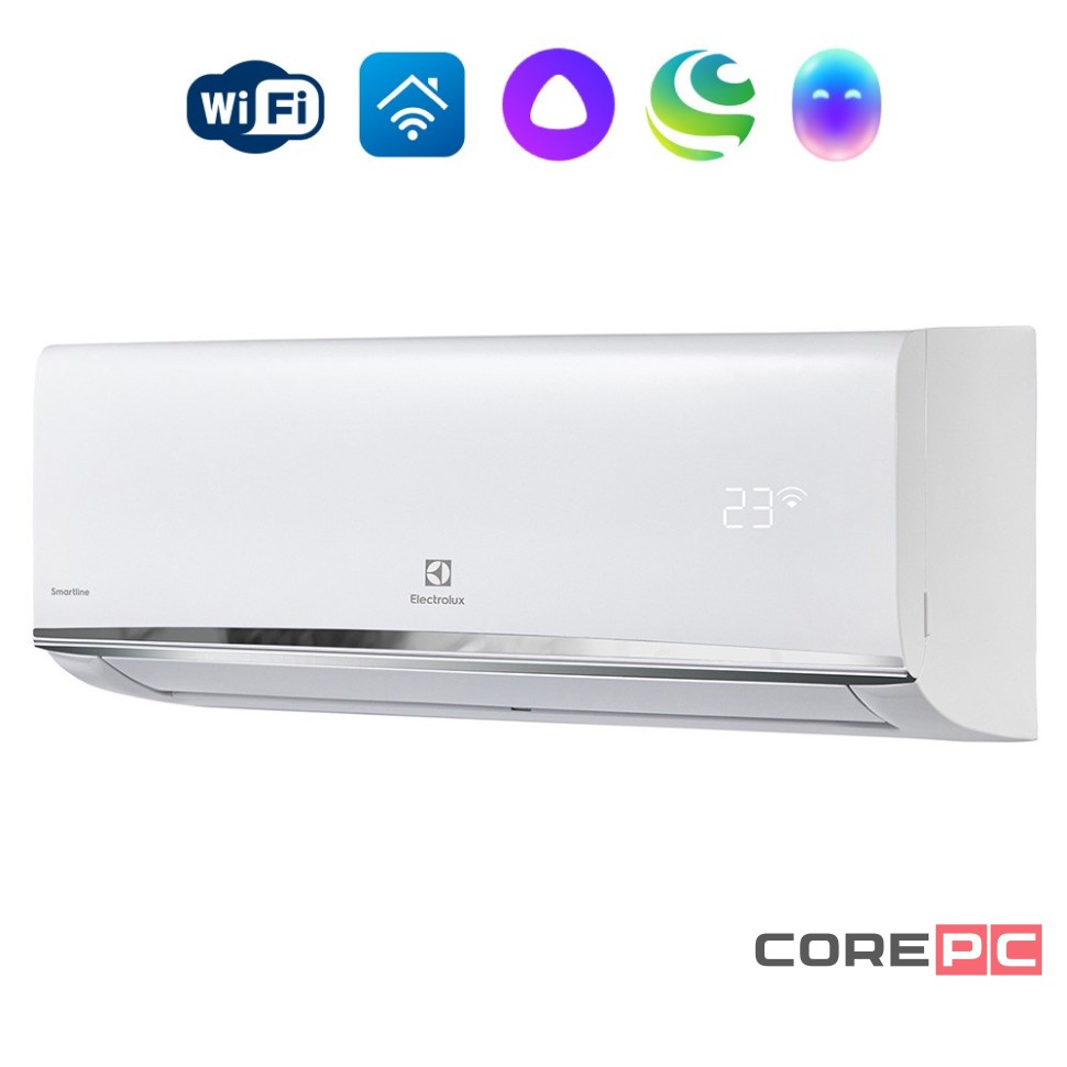Сплит-система инверторного типа Electrolux Smartline DC EACS/I-09HSM/N8_V2 комплект