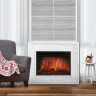 Очаг Electrolux EFP/P-3320RLS, портал Loft 30 камень белый, белая эмаль