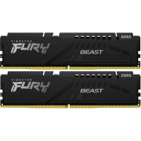 Оперативная память 16 Gb 6000 MHz Kingston FURY Beast Black (KF560C30BBEK2-16)