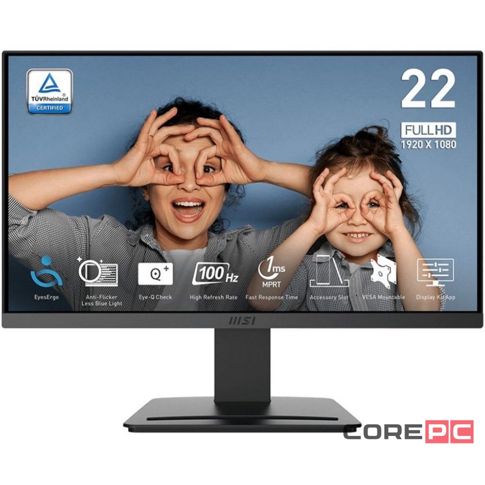 Монитор MSI 21.45" PRO MP223 E2 Black (9S6-3PB9CH-035)
