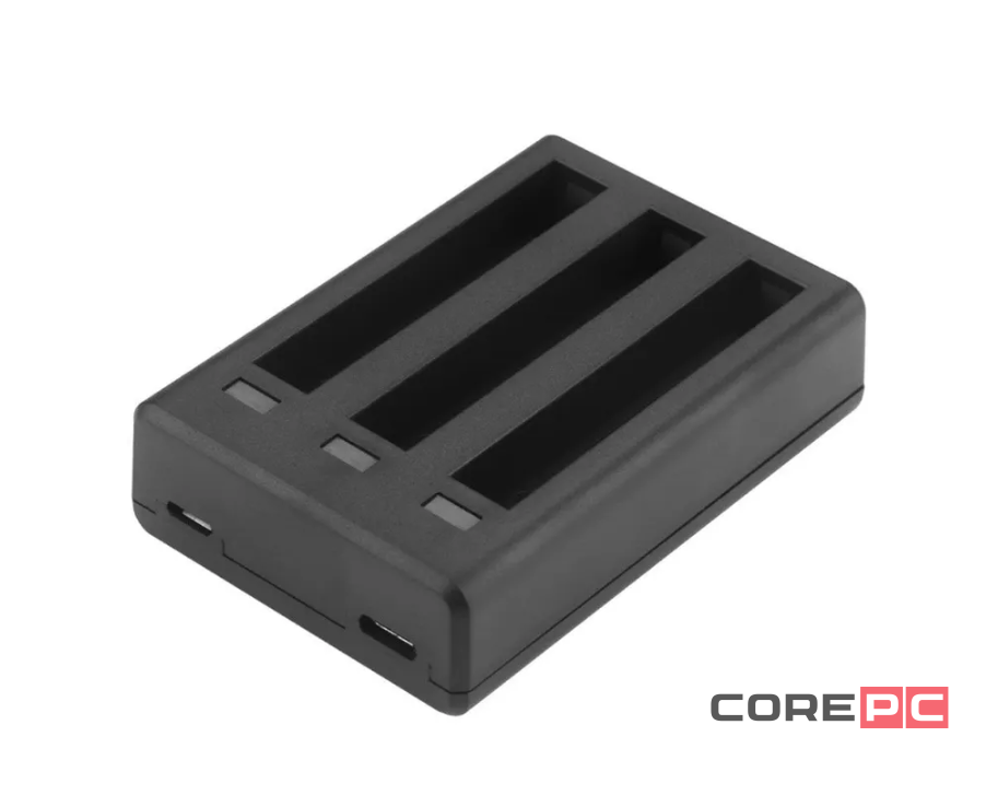 Зарядное устройство BC-IS360X3B на 3 аккумулятора для экшн-камеры Insta360 X3