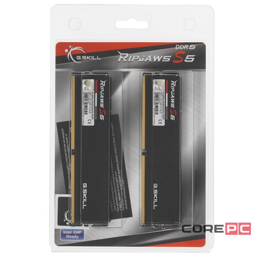 Оперативная память 48 Gb 5600 MHz G.Skill RIPJAWS S5 Black (F5-5600J4040D24GX2-RS5K)