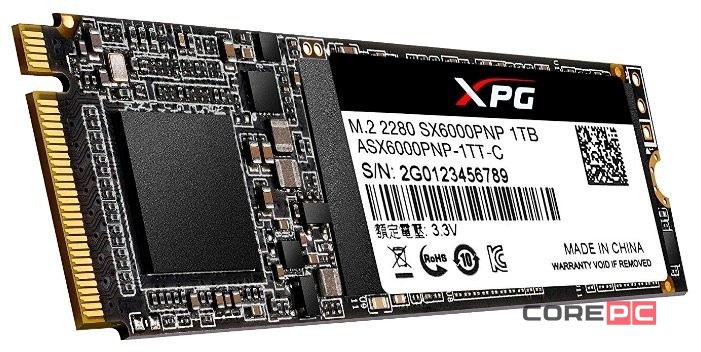 Твердотельный накопитель ADATA 1000 Gb SX6000 PRO ASX6000PNP-1TT-C XPG
