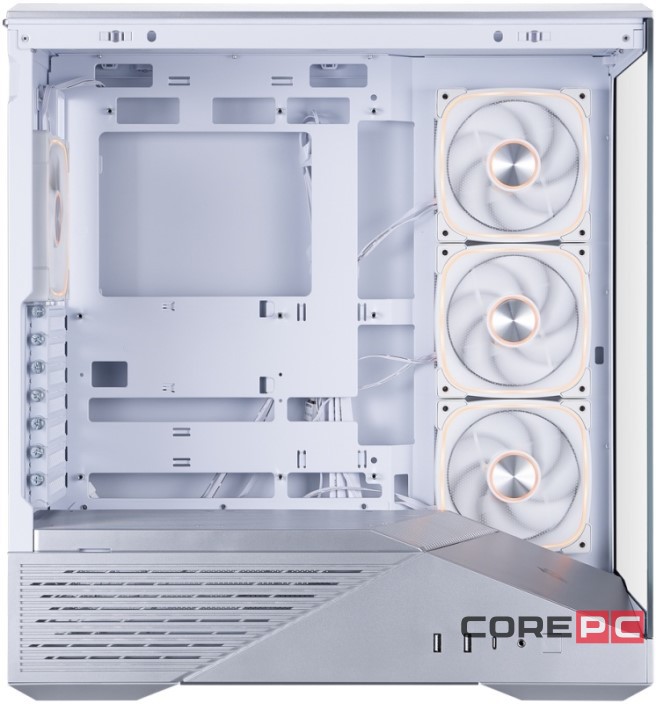 Компьютерный корпус 1STPLAYER GM7 ARGB Silver (GM7-SV-3FN7R-W-1FN7-W)