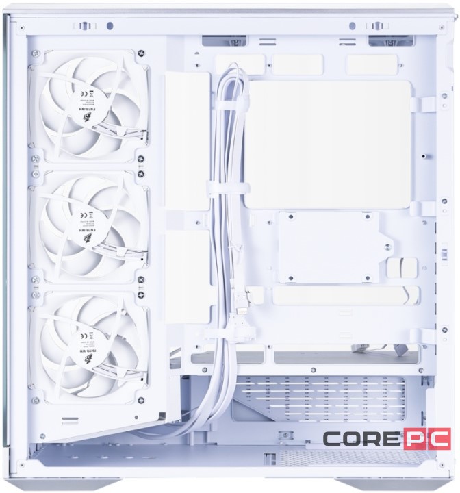 Компьютерный корпус 1STPLAYER GM7 ARGB Silver (GM7-SV-3FN7R-W-1FN7-W)