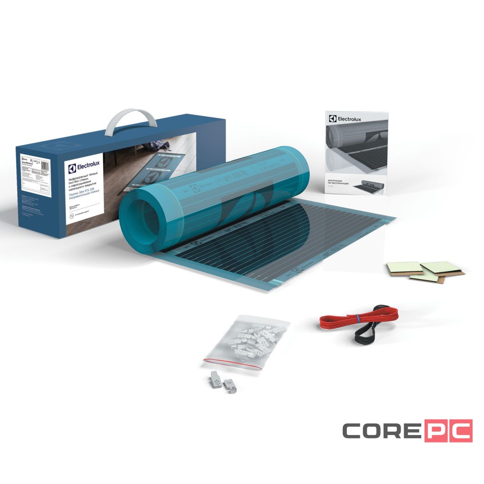 Пленка инфракрасная нагревательная Electrolux ETS 220-1 (комплект теплого пола с терморегулятором)