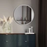 Зеркало MIXLINE Перла ЭКОНОМ D500 (ШВ) сенсорный выкл, светодиодная подсветка, без короба