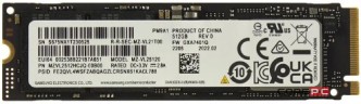 Твердотельный накопитель Samsung 512 Gb PM9A1 (MZVL2512HCJQ-00B07)