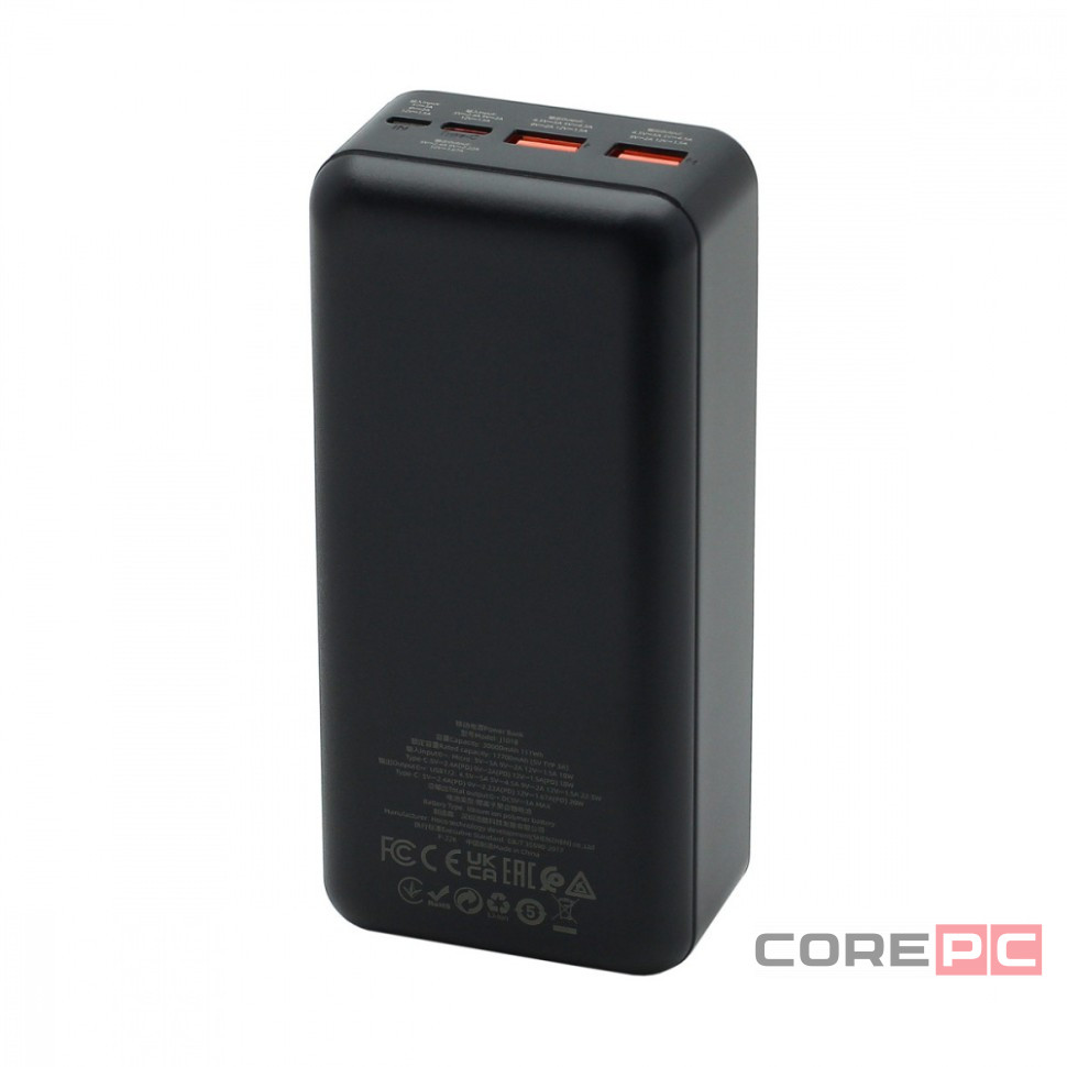 Powerbank Hoco J101B 30000mAh 2USB/1USB-C 18W/20W черный