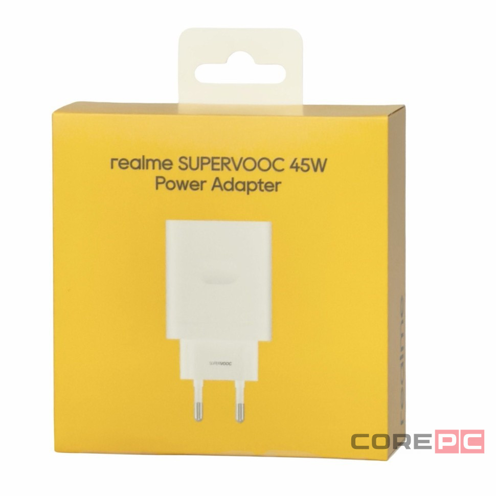 Сетевое зар. устр. Realme Supervooc 45W 1USB-A белое