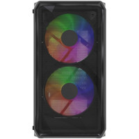 Компьютерный корпус Powercase Mistral Micro A3B ARGB V2 ARGB Black (CMMAB-A3-V2)
