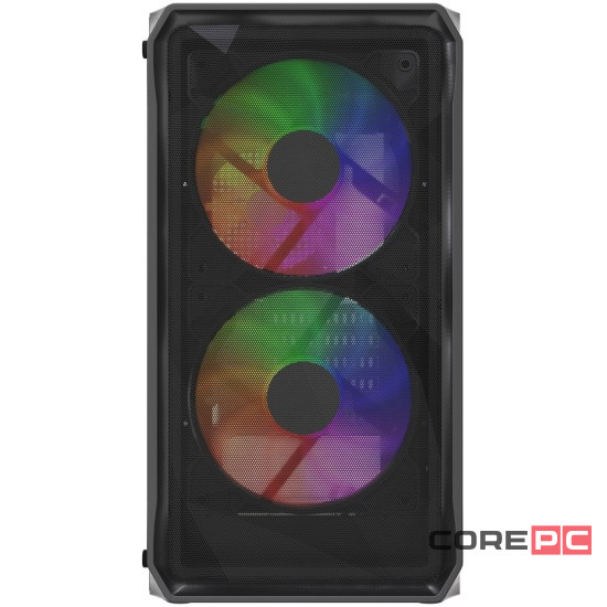 Компьютерный корпус Powercase Mistral Micro A3B ARGB V2 ARGB Black (CMMAB-A3-V2)