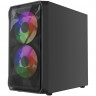 Компьютерный корпус Powercase Mistral Micro A3B ARGB V2 ARGB Black (CMMAB-A3-V2)