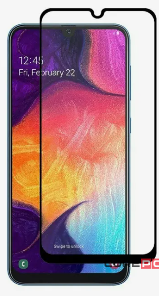 Защитное стекло Glass PRO для Samsung Galaxy A34 антибликовое (черная рамка)