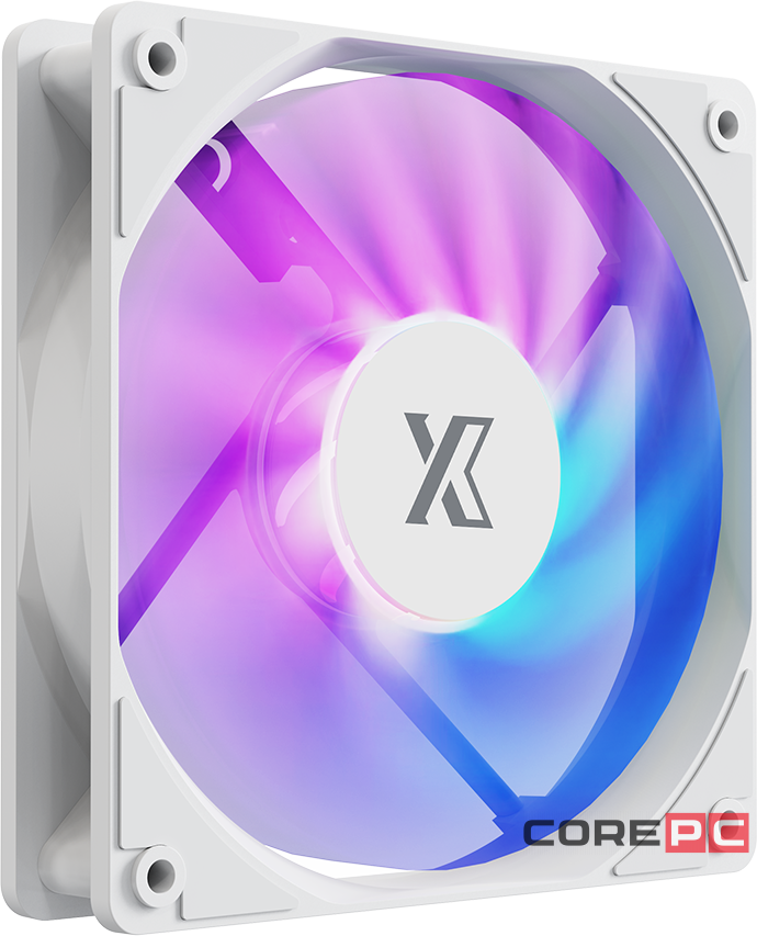 Вентилятор для корпуса XASTRA FC120W ARGB reverse White (FC120-1WA-SRX-GL)
