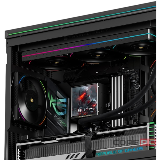 Система жидкостного охлаждения для процессора Thermalright Peerless Vision 360 UB ARGB Black (TRPV360UBAB)