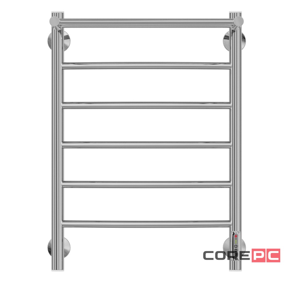 Полотенцесушитель Royal Thermo Аора П6 c полкой 450х650 электро (new встроен. диммер)