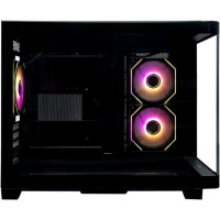 Компьютерный корпус XASTRA QR600M 3ARGB C10-UC LED Strip Black (QR600M-3FM12A-C10-UC-L)