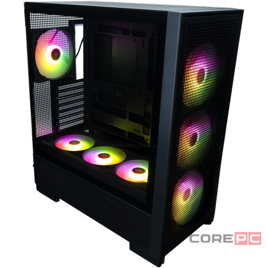 Компьютерный корпус XASTRA A700 7ARGB-C10-UC ARGB Black (A700-1FA36A-4FL14A-C10-UC)