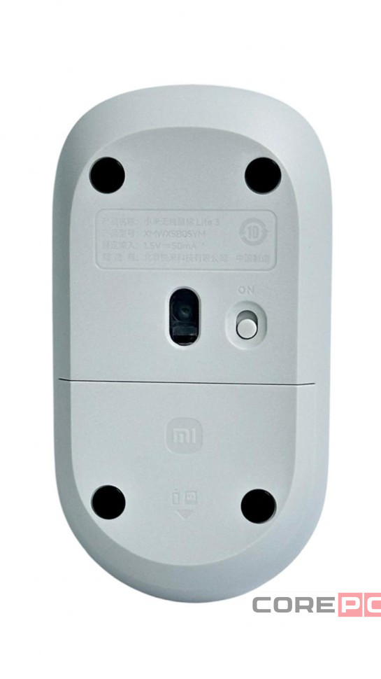Мышь беспроводная Xiaomi Mi Wireless Mouse Lite 3 (XMWXSB05YM) белая