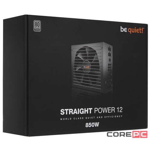 Блок питания Be Quiet! 850W STRAIGHT POWER 12 BN337 16 Pin (PCIe 5.0 Connector Cable Details)
