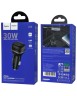 Автомобильное заряд. устр. Hoco Z58 1C 30W чёрный