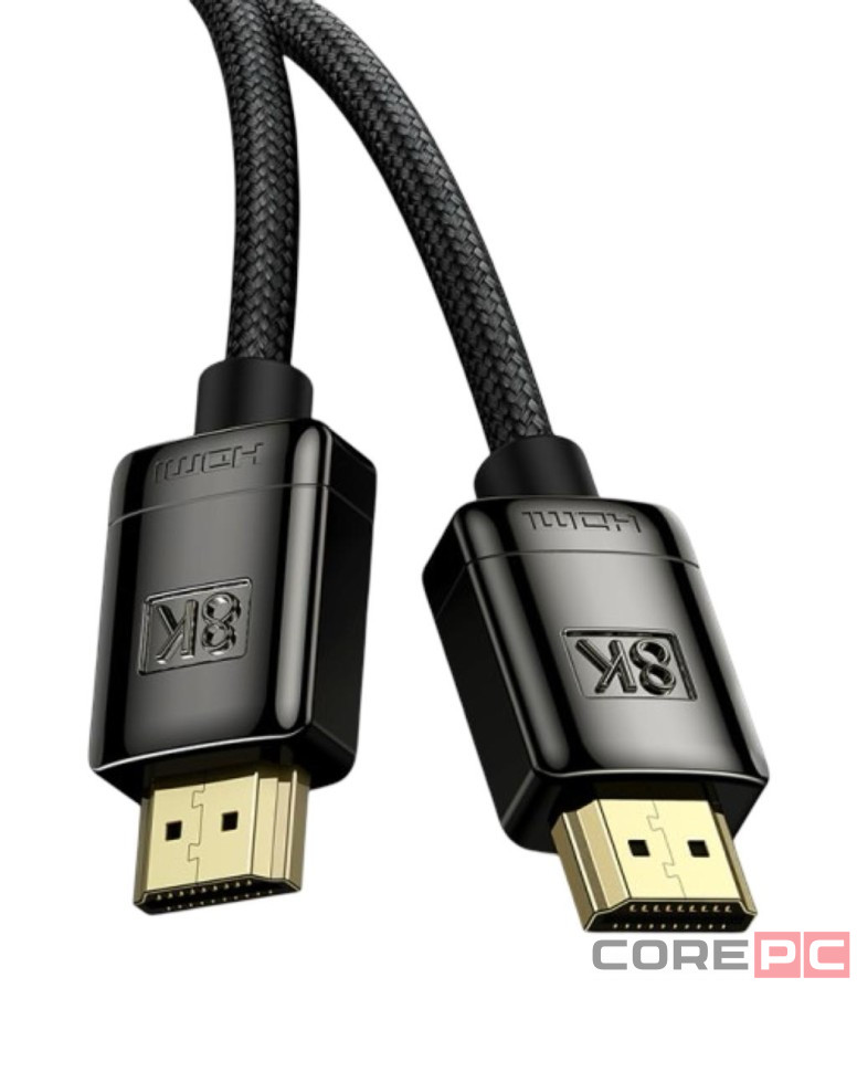 Baseus High Definition Series HDMI 8K to HDMI 8K Adapter Cable 3м CAKGQ-L01 черный