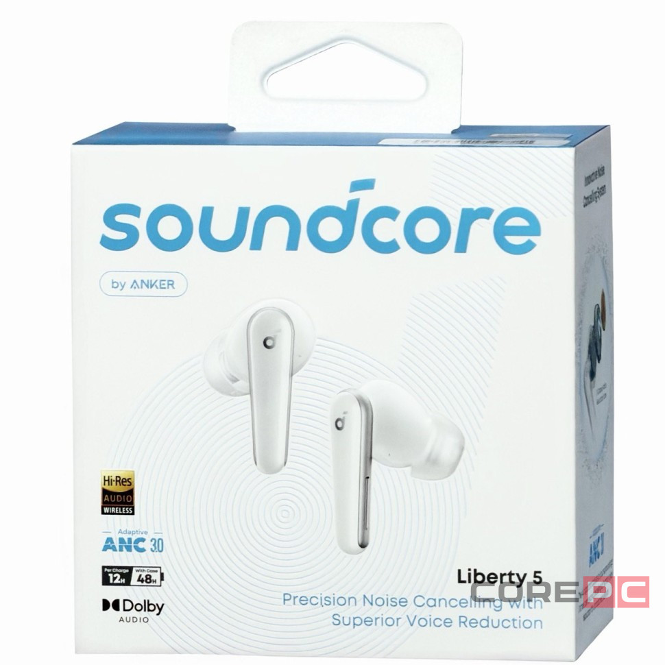 Беспроводные наушники TWS Anker Soundcore Liberty 5 белые