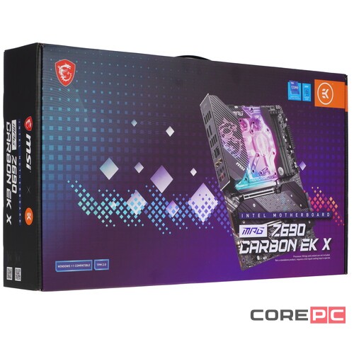 Материнская плата MSI MPG Z690 CARBON EK X