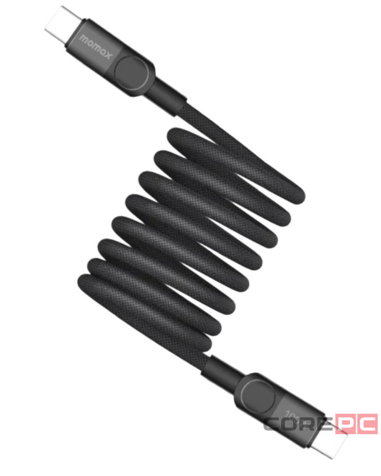Usb Кабель-зарядка Type-C на Type-C Momax Mag.Link 100W DC62D 2м черный