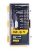 Набор ножей для резьбы по дереву Xiaomi Deli Utility Knife DL-DP1 (16 лезвий) черный