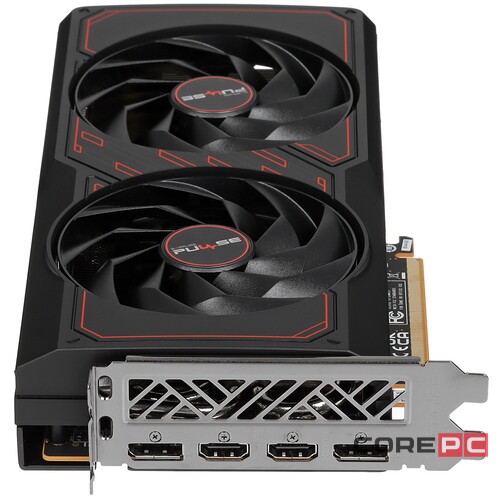 Видеокарта Sapphire (11339-04-20G) Radeon RX 7600 XT 16GB PULSE GAMING OC