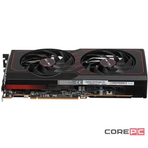 Видеокарта Sapphire (11339-04-20G) Radeon RX 7600 XT 16GB PULSE GAMING OC