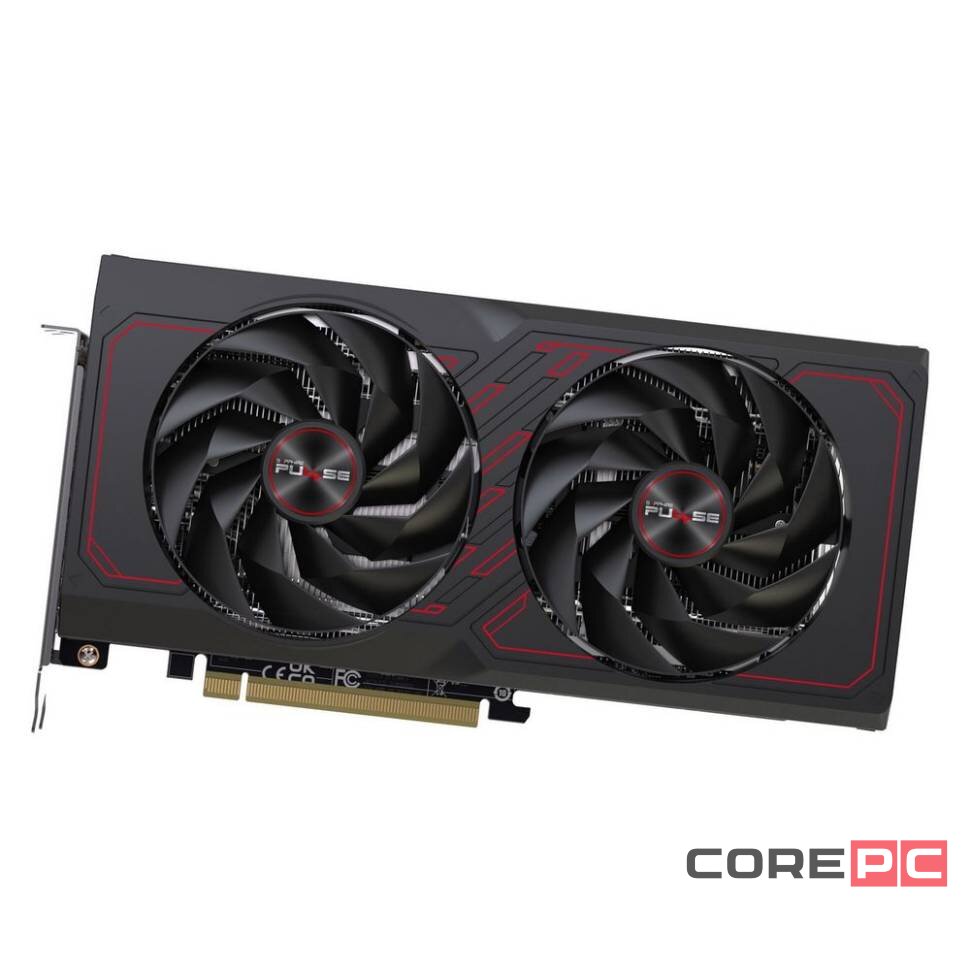 Видеокарта Sapphire (11339-04-20G) Radeon RX 7600 XT 16GB PULSE GAMING OC
