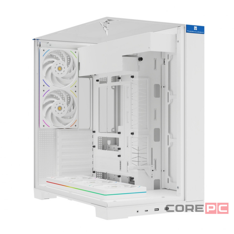 Компьютерный корпус Thermalright TR-A70 FanUB TG White (TRA70FUBW)