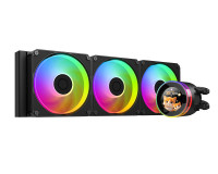Система жидкостного охлаждения для процессора ID-COOLING SL360 V2 LCD Black