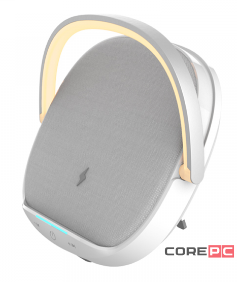 Беспроводное зарядное устройство/колонка/лампа Wiwu Y1 15W серое