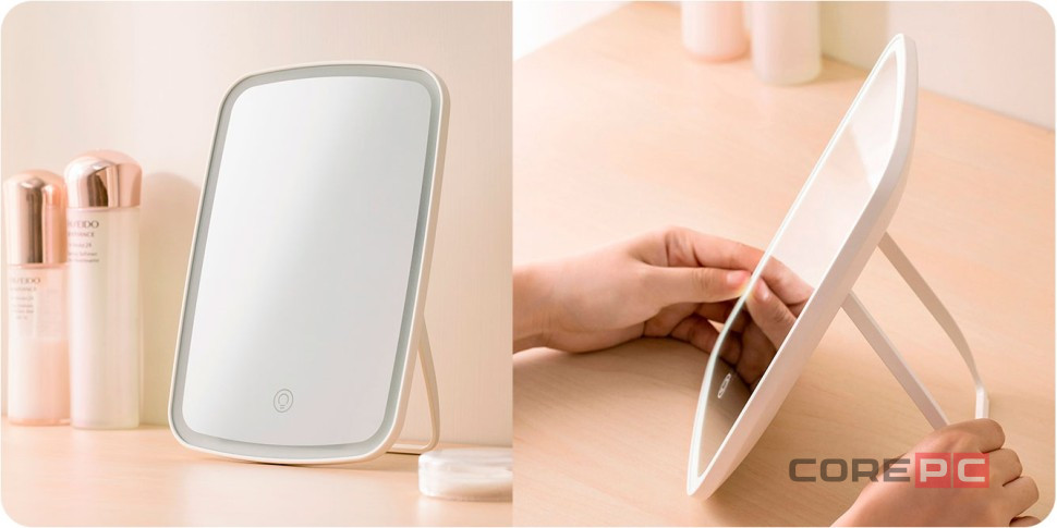 Зеркало для макияжа Jordan Judy LED Makeup Mirror NV026 белое