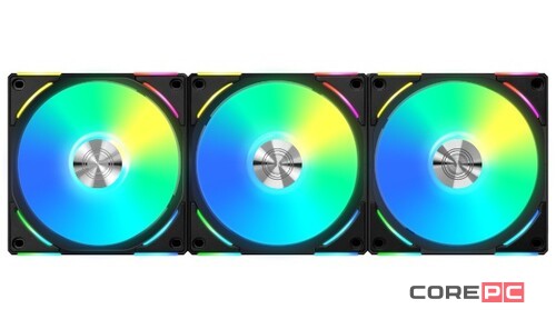 Комплект вентиляторов для корпуса Lian Li UNI FAN AL120 V2 ARGB Black (G99.12ALV23B.R0)