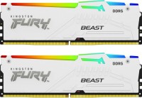 Оперативная память 64 Gb 5600 MHz Kingston FURY Beast RGB White (KF556C40BWAK2-64)
