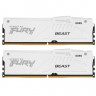 Оперативная память 64 Gb 5600 MHz Kingston FURY Beast RGB White (KF556C40BWAK2-64)