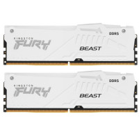 Оперативная память 64 Gb 5600 MHz Kingston FURY Beast RGB White (KF556C40BWAK2-64)